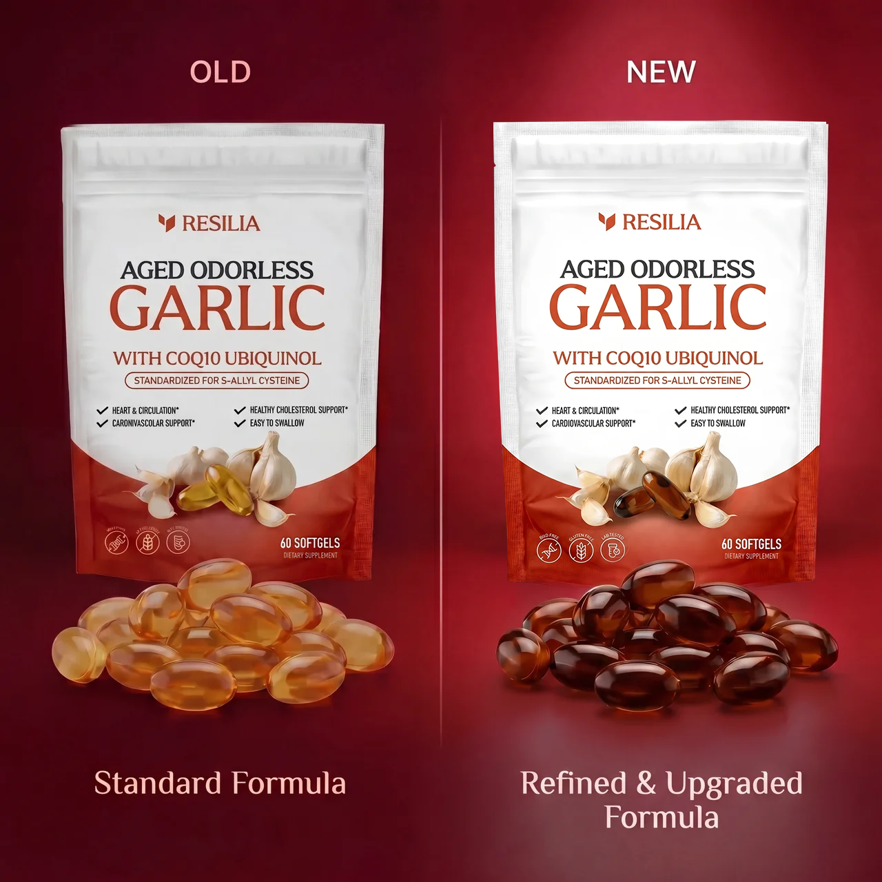 Resilia® Aged Odorless Garlic